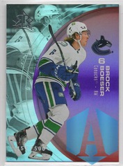 2021-22 Upper Deck Reflections Ruby 115/500 Brock Boeser #37 Canucks